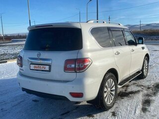 2014 Nissan Patrol VI (Y62) Рестайлинг, белый, 3150000 рублей, вид 3