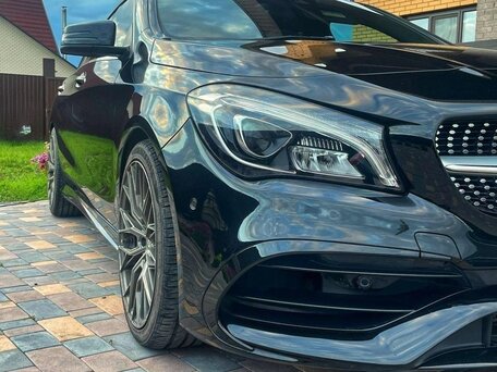 2016 Mercedes-Benz CLA 180 I (C117, X117) Рестайлинг, чёрный, 1500000 рублей, вид 2