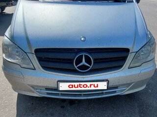 2012 Mercedes-Benz Vito 111 CDI L1 II (W639) Рестайлинг, серебристый, 1700000 рублей, вид 2