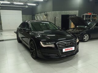 2012 Audi A8 Long III (D4), чёрный, 2400000 рублей, вид 3