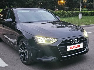 2022 Audi A4 35 TFSI V (B9) Рестайлинг, чёрный, 3950000 рублей, вид 3