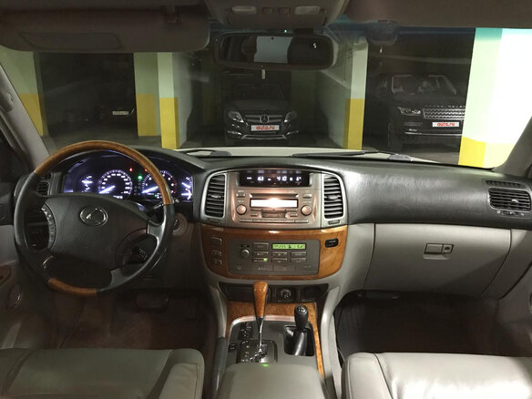 2006 Lexus LX 470 II Рестайлинг, серебристый - вид 10