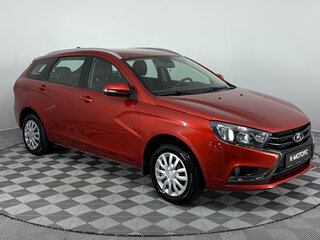 2020 Lada (ВАЗ) Vesta SW I, красный, 1090000 рублей, вид 3