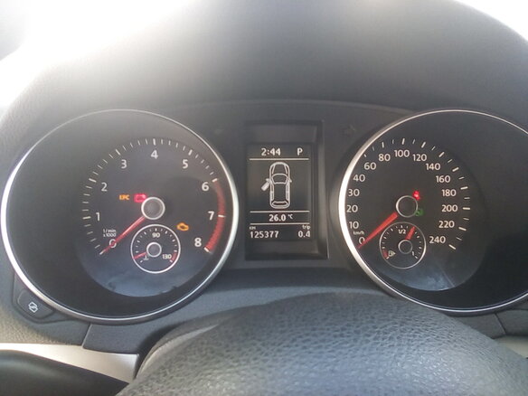 2010 Volkswagen Golf VI, синий - вид 17