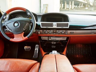 2006 BMW 7 серии Long 750Li IV (E65/E66) Рестайлинг, синий, 1350000 рублей, вид 3