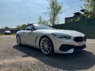 2019 BMW Z4 20i III (G29), белый, 3800000 рублей, вид 4