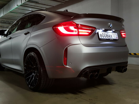 2015 BMW X6 M II (F86), чёрный - вид 5
