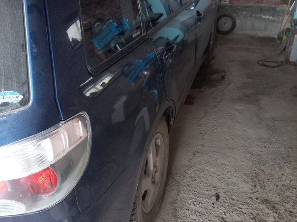 2002 Mitsubishi Airtrek I, синий, 550000 рублей - вид 12