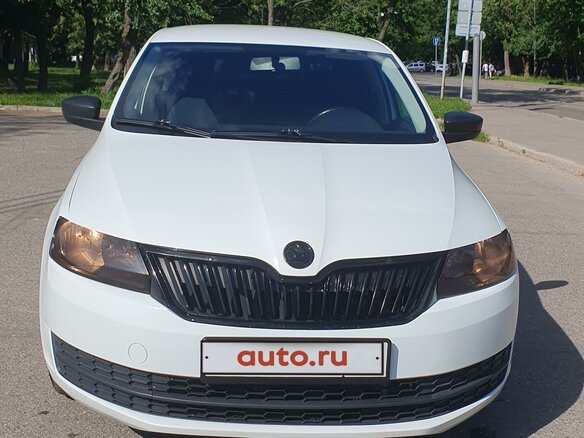 2016 Skoda Rapid I, белый, 850000 рублей - вид 3