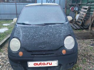 2011 Daewoo Matiz I Рестайлинг, чёрный, 100000 рублей, вид 2