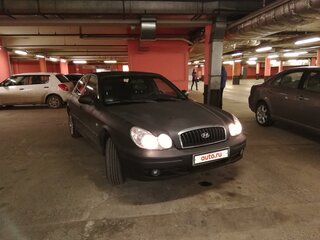 2006 Hyundai Sonata ТагАЗ IV (EF) Рестайлинг, чёрный, 8500000 рублей, вид 3