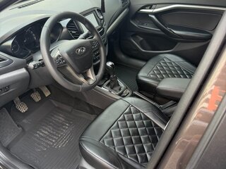 2017 Lada (ВАЗ) Vesta I, коричневый, 830000 рублей, вид 5