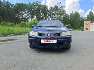 2007 Renault Megane II Рестайлинг, синий, 360000 рублей, вид 1