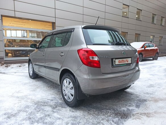 2012 Skoda Fabia II Рестайлинг, серый - вид 12