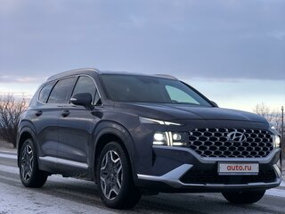 2021 Hyundai Santa Fe IV Рестайлинг, синий, 4000000 рублей, вид 1
