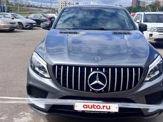 2017 Mercedes-Benz GLE Coupe 400 I (C292), серый, 4300000 рублей, вид 4
