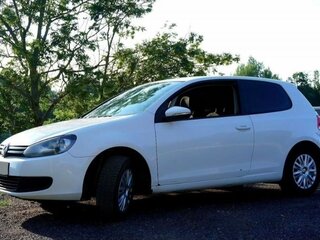2009 Volkswagen Golf VI, белый, 470000 рублей, вид 1