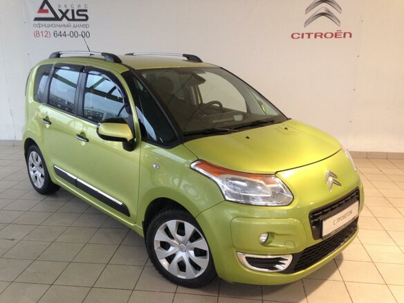 2012 Citroen C3 Picasso I, зелёный
