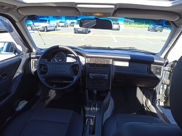 1990 Audi 80 IV (B3), серый, 1000000 рублей - вид 11