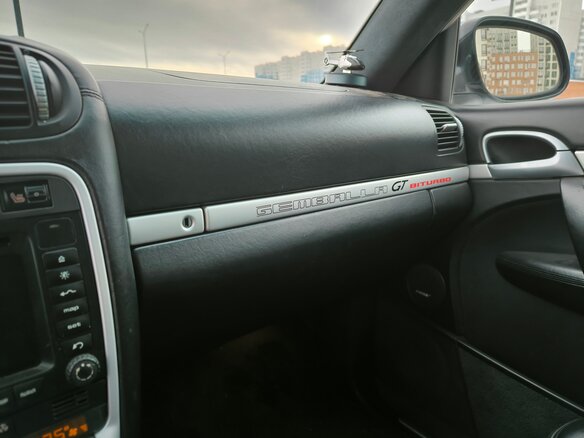2003 Porsche Cayenne Turbo I (955), чёрный, 1500000 рублей - вид 23