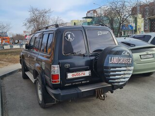 1996 Toyota Land Cruiser 80 Series Рестайлинг, зелёный, 1150000 рублей, вид 4