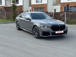 2021 BMW 7 серии 730d xDrive VI (G11/G12) Рестайлинг, серый, 8500000 рублей, вид 3