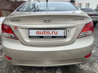 2013 Hyundai Solaris I, бежевый, 980000 рублей, вид 5