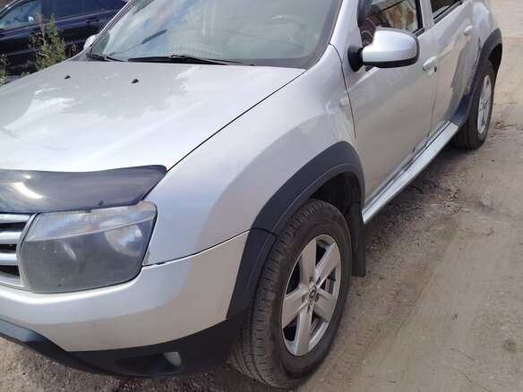 2013 Renault Duster I, серебристый, 550000 рублей - вид 2