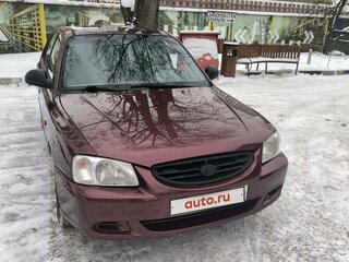 2010 Hyundai Accent ТагАЗ II, красный, 590000 рублей, вид 2