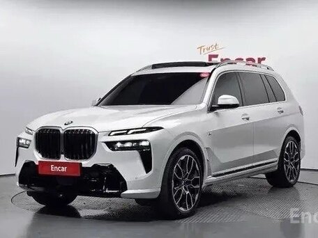 2024 BMW X7 40i I (G07) Рестайлинг, белый, 13600000 рублей, вид 1
