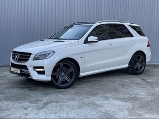 2012 Mercedes-Benz M-Класс 350 CDI III (W166), белый, 2950000 рублей, вид 1