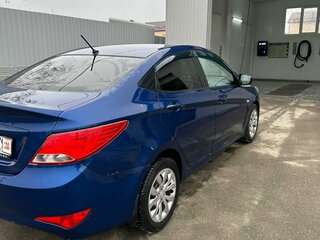 2016 Hyundai Solaris I Рестайлинг, синий, 1250000 рублей, вид 5