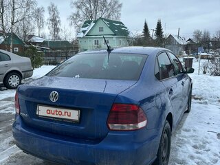 2020 Volkswagen Polo V Рестайлинг, синий, 1350000 рублей, вид 3