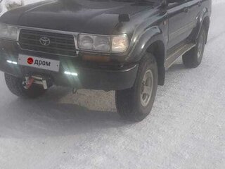 1997 Toyota Land Cruiser 80 Series Рестайлинг, зелёный, 1190000 рублей, вид 1