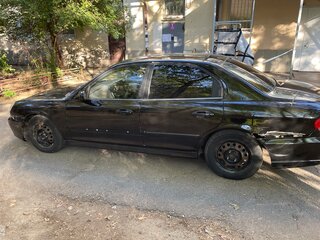 2003 Hyundai Sonata IV (EF) Рестайлинг, чёрный, 230000 рублей, вид 5