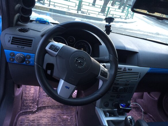 2010 Opel Astra OPC H, голубой - вид 7