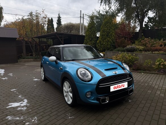 2015 Mini Hatch Cooper S III (F55/F56), голубой, 1950000 рублей - вид 1