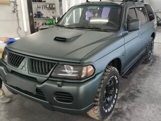 2008 Mitsubishi Pajero Sport I Рестайлинг, зелёный, 1300000 рублей, вид 1