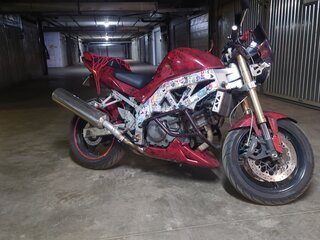 2004 Suzuki SV 650, пурпурный, 270000 рублей, вид 1