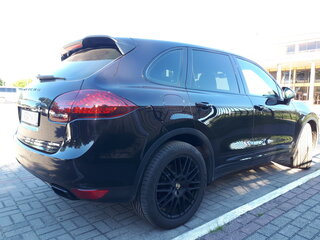 2011 Porsche Cayenne Diesel II (958), чёрный, 3250000 рублей, вид 4