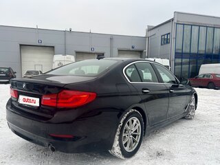 2017 BMW 5 серии 520d xDrive VII (G30/G31/G38), чёрный, 2249000 рублей, вид 4