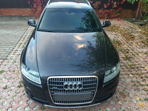 2010 Audi A6 allroad II (C6) Рестайлинг, серый