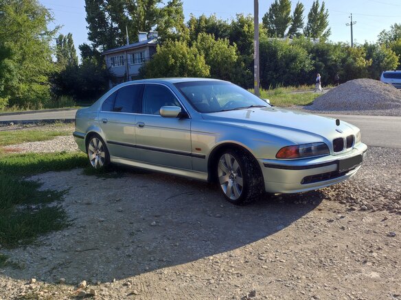 1998 BMW 5 серии 523i IV (E39), серебристый, 600000 рублей - вид 7