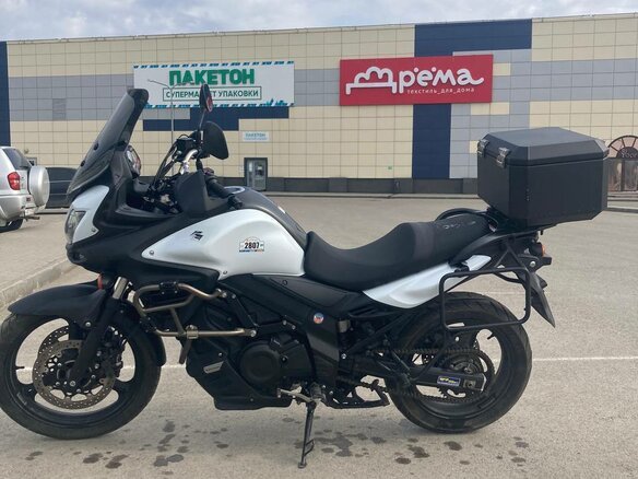 2014 Suzuki V-Strom DL 650, белый, 695000 рублей - вид 8