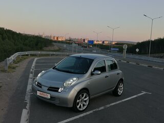 2004 Nissan Micra III (K12), серебристый, 650000 рублей, вид 2