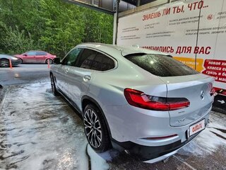 2019 BMW X4 30d II (G02), серебристый, 5750000 рублей, вид 4