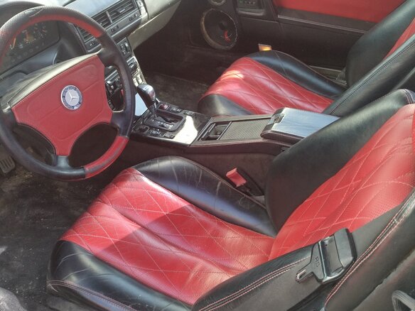 1992 Mercedes-Benz SL-Класс 500 IV (R129), серебристый - вид 8