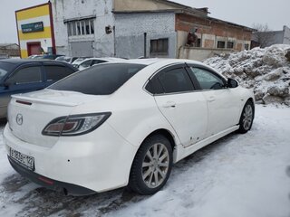 2008 Mazda 6 II (GH), белый, 1060000 рублей, вид 4