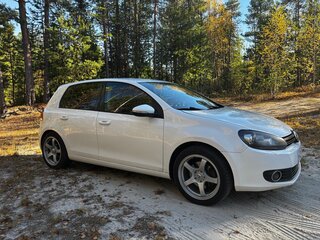 2012 Volkswagen Golf VI, белый, 730000 рублей, вид 3