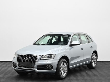 2014 Audi Q5 I (8R) Рестайлинг, серебристый, 1849000 рублей, вид 3
